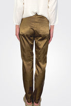 Satin Trousers - Bronze by Rundholz — view 3