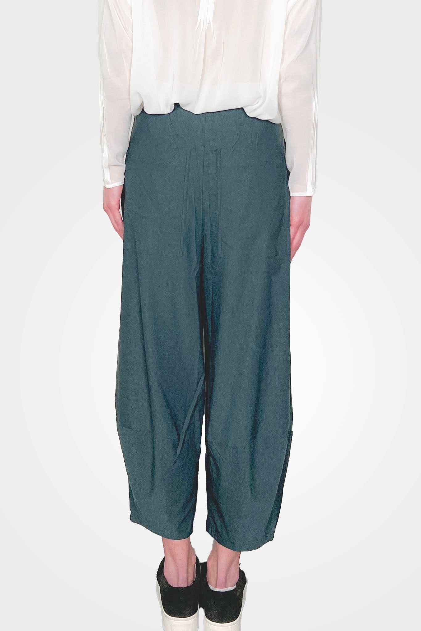 Wide Leg Crop Trouser - Tree by Rundholz — view 3