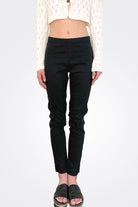 Slim Fit Trousers - Black by Rundholz — alternate view