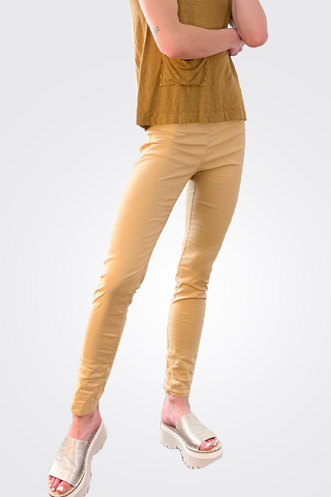 Slim Trousers - Corn by Rundholz — alternate view