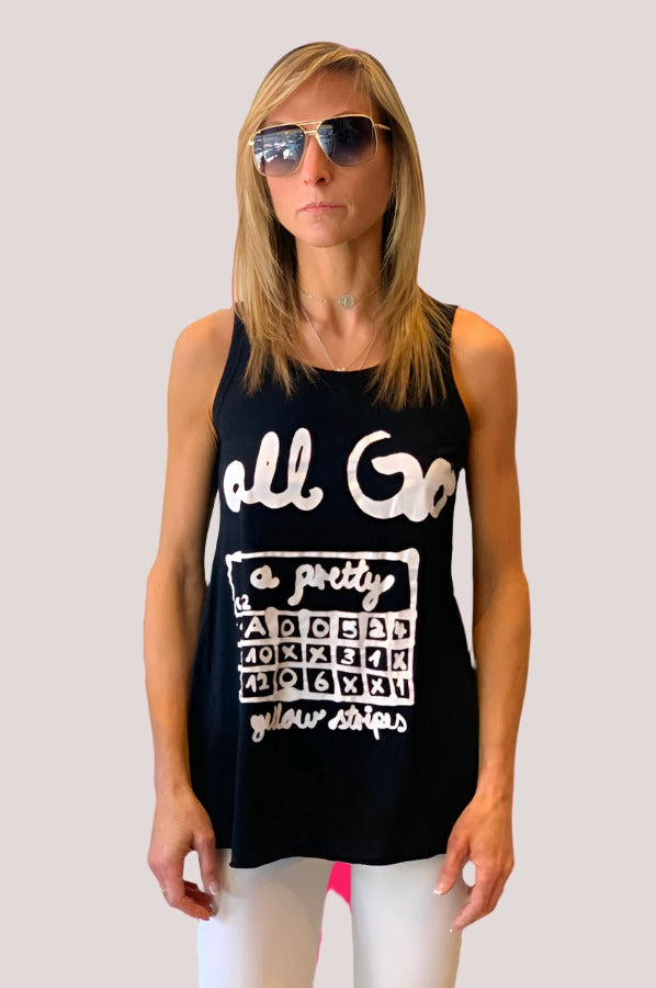 Tank - Black Print by Rundholz | 25 South Boutiques