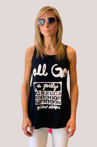 Tank - Black Print by Rundholz | 25 South Boutiques