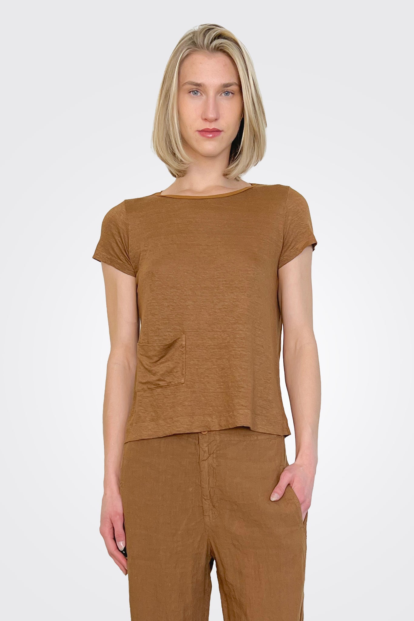 Pocket Tee - Rust by Transit Par-Such | 25 South Boutiques