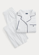 Jersey Pajama Set - White by Polo Ralph Lauren — view 6