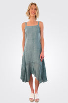 Square Neckline Dress - Salvini by Inizio | 25 South Boutiques