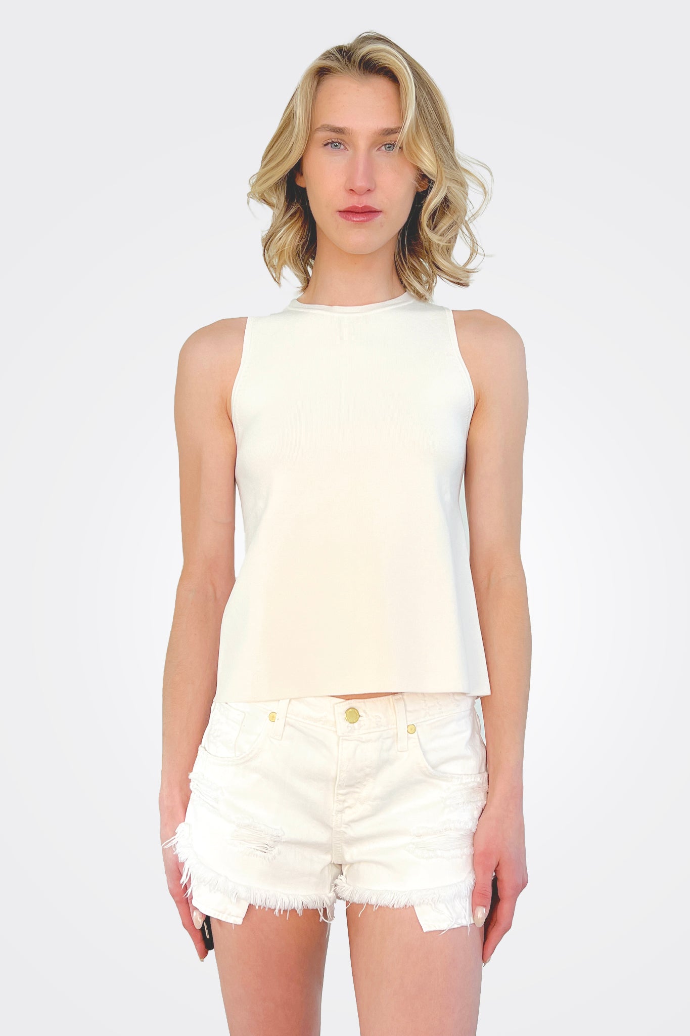 Open Back Halter - Sand by Autumn Cashmere | 25 South Boutiques