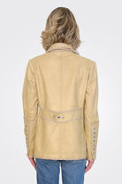 Meryl Leather Jacket - Sand by Jakett — alternate view
