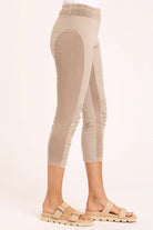 Jetter Crop Legging - Sandalwood Pigment by XCVI — alternate view