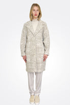 Pattern Mid Coat - Sand by Transit Par-Such — alternate view