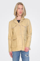 Meryl Leather Jacket - Sand by Jakett | 25 South Boutiques