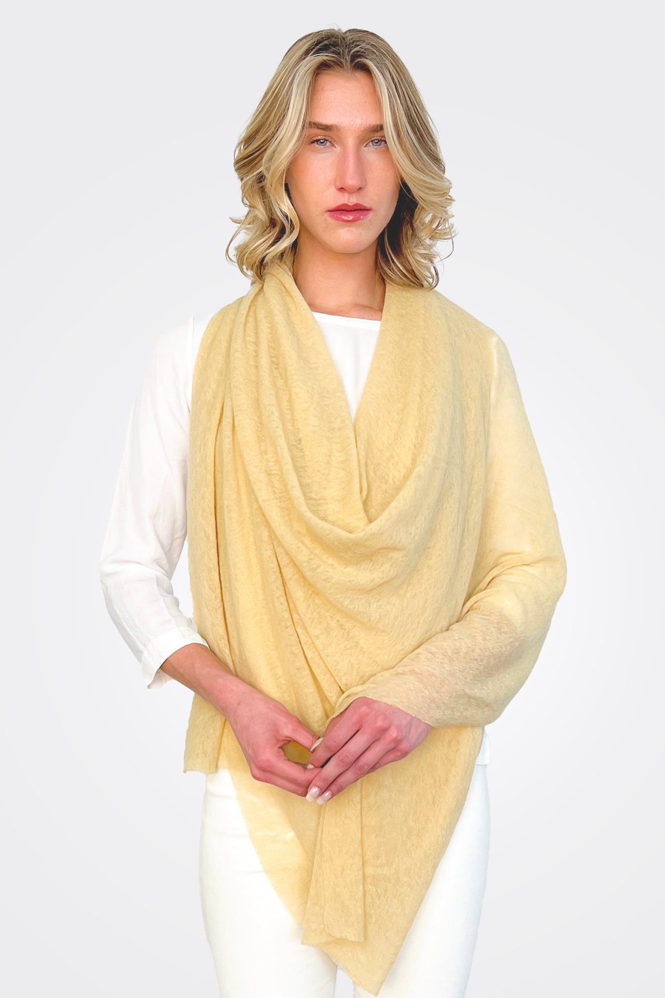 Cashmere Scarf - Khaki by Pin1876 | 25 South Boutiques