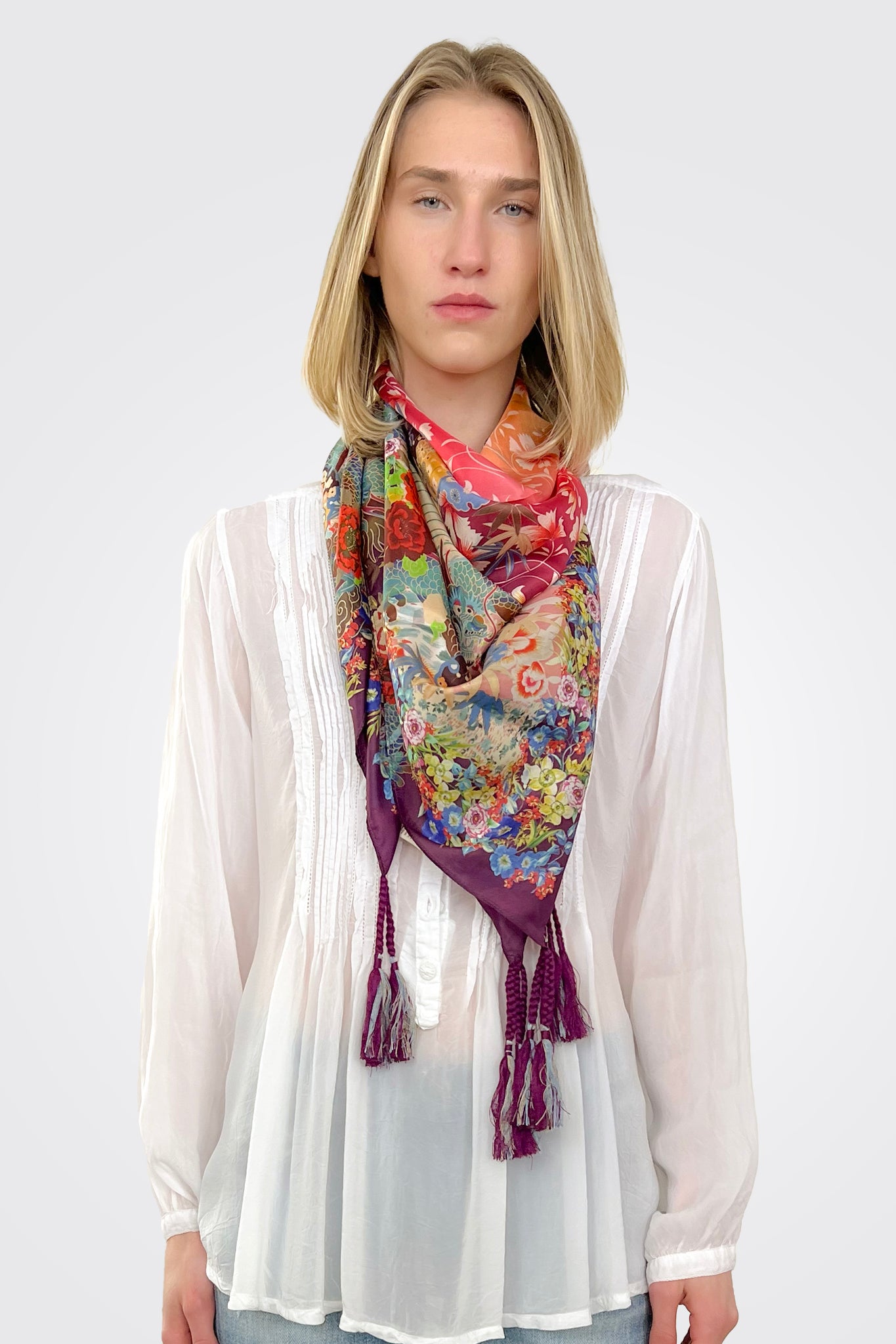 Adalena Scarf by Johnny Was — alternate view