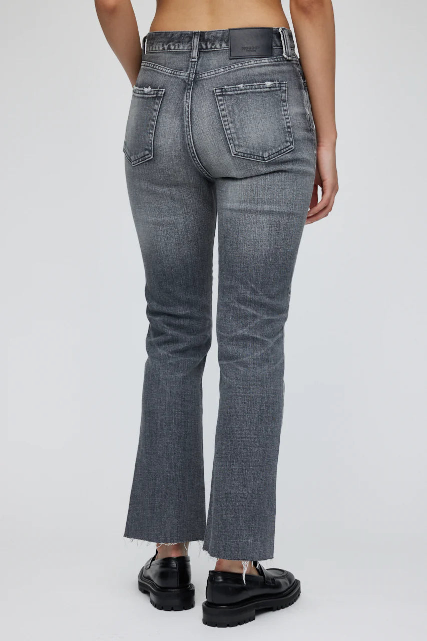 Seneca Flare Jean - Black by Moussy — alternate view