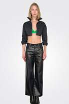 Patch Trousers - Black by SFIZIO | 25 South Boutiques