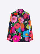 Irina Silk Shirt - Maxi Flower by Vilagallo — view 3