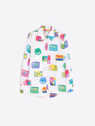 Mafalda Shirt - Sardines Print by Vilagallo — view 4