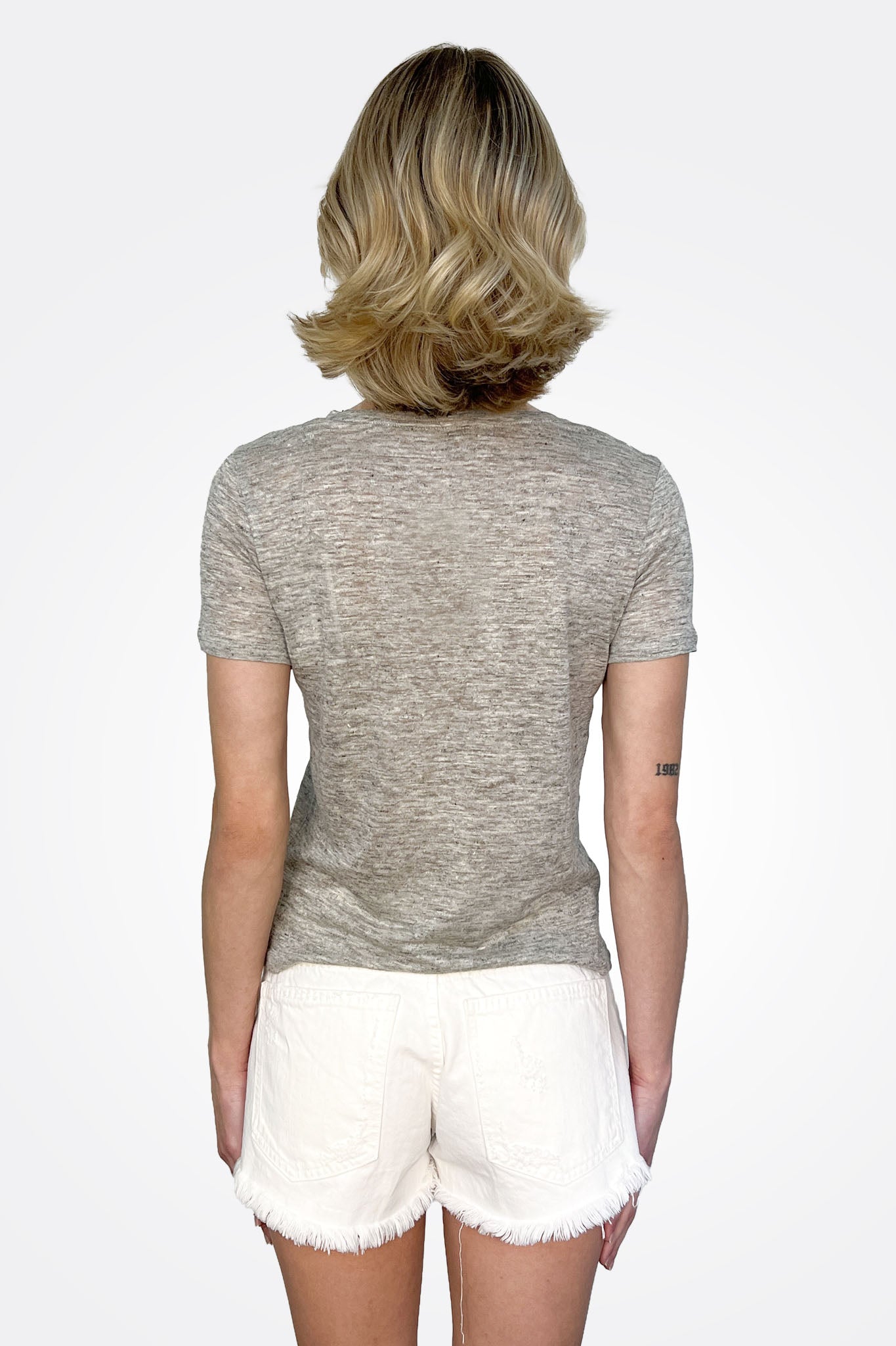 V Neck Shirt - Heather by Purotatto — alternate view