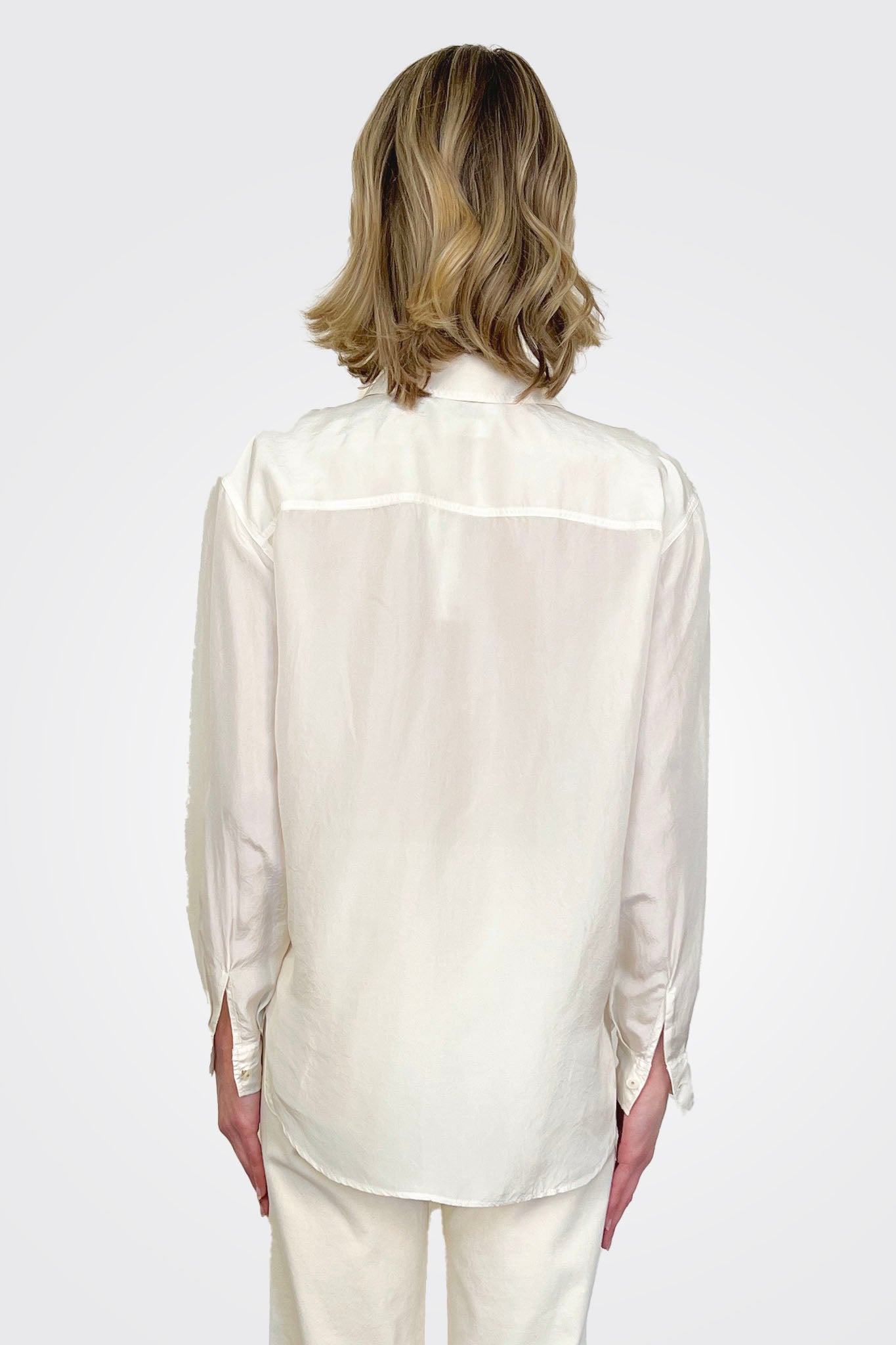 Double Pocket Shirt - Frangipani by Forte Forte — view 4