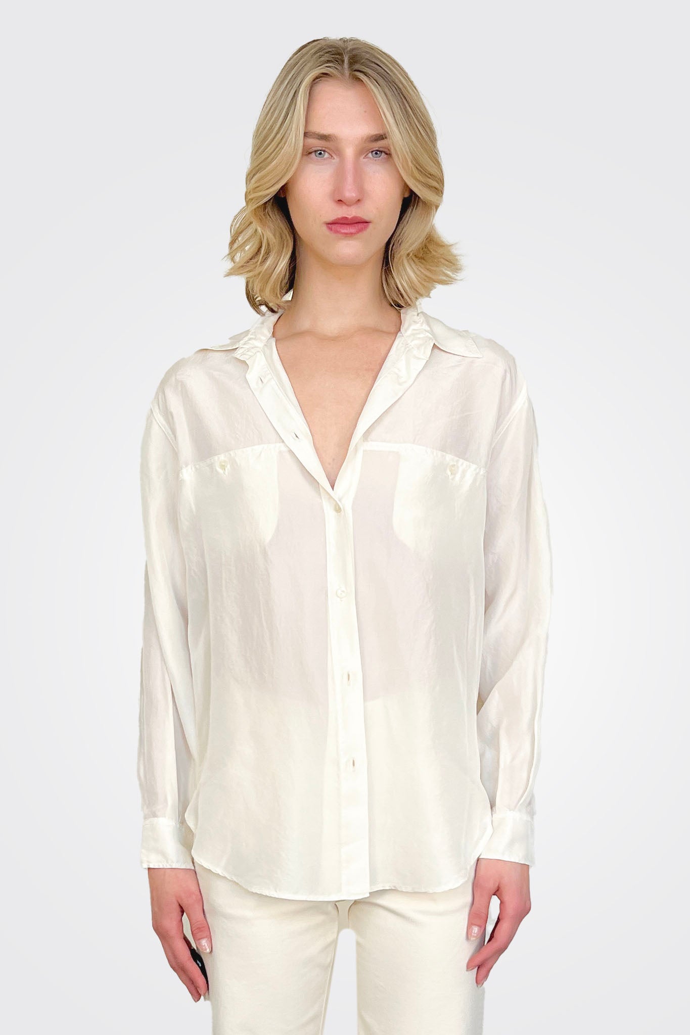 Double Pocket Shirt - Frangipani by Forte Forte | 25 South Boutiques
