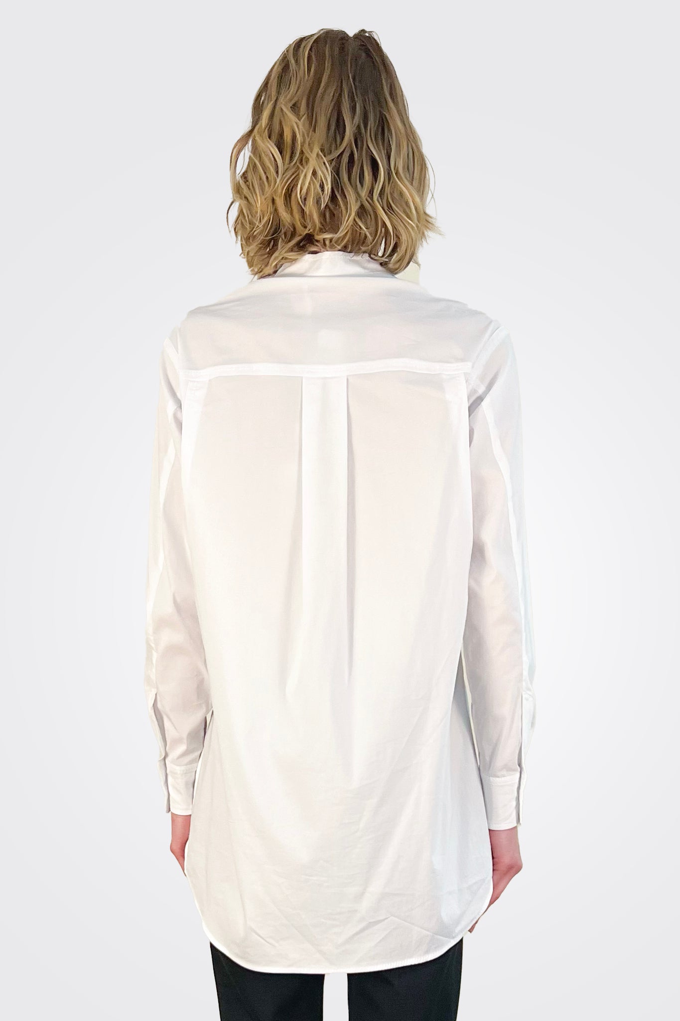Double Pocket Blouse - White by Beate Heymann — view 4