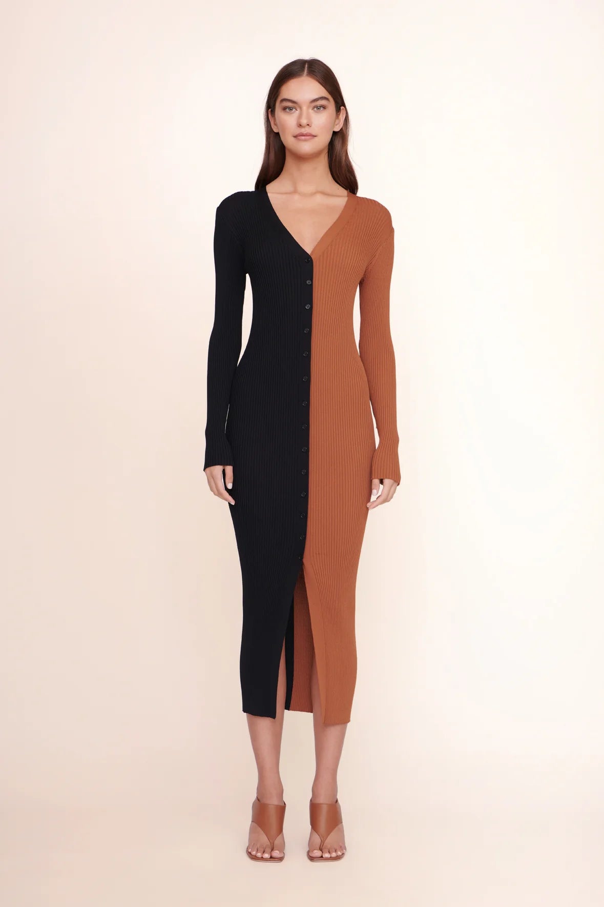 Shoko Sweater - Tan / Black by STAUD | 25 South Boutiques
