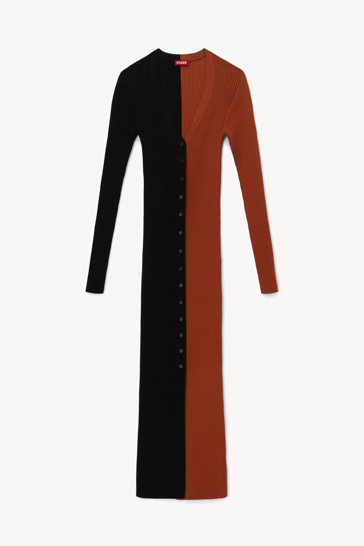 Shoko Sweater - Tan / Black by STAUD — view 5