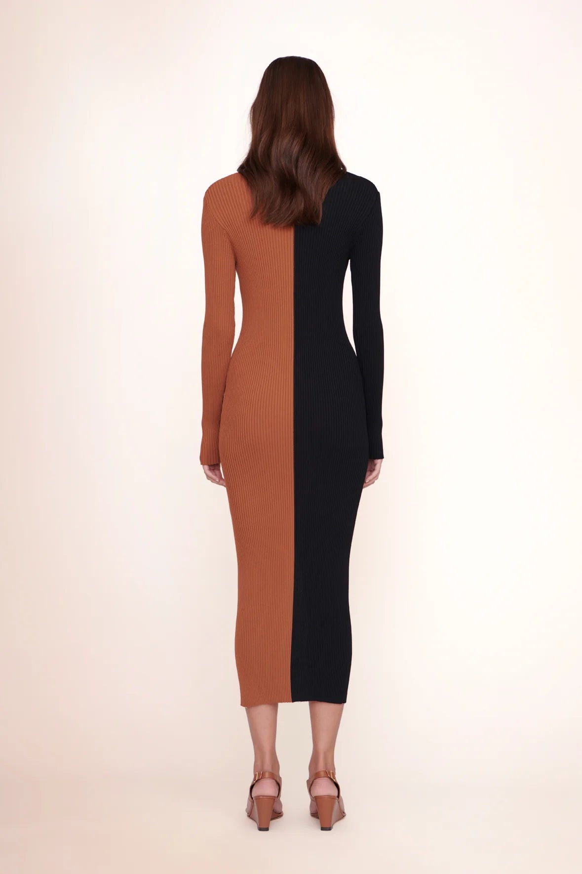 Shoko Sweater - Tan / Black by STAUD — view 4
