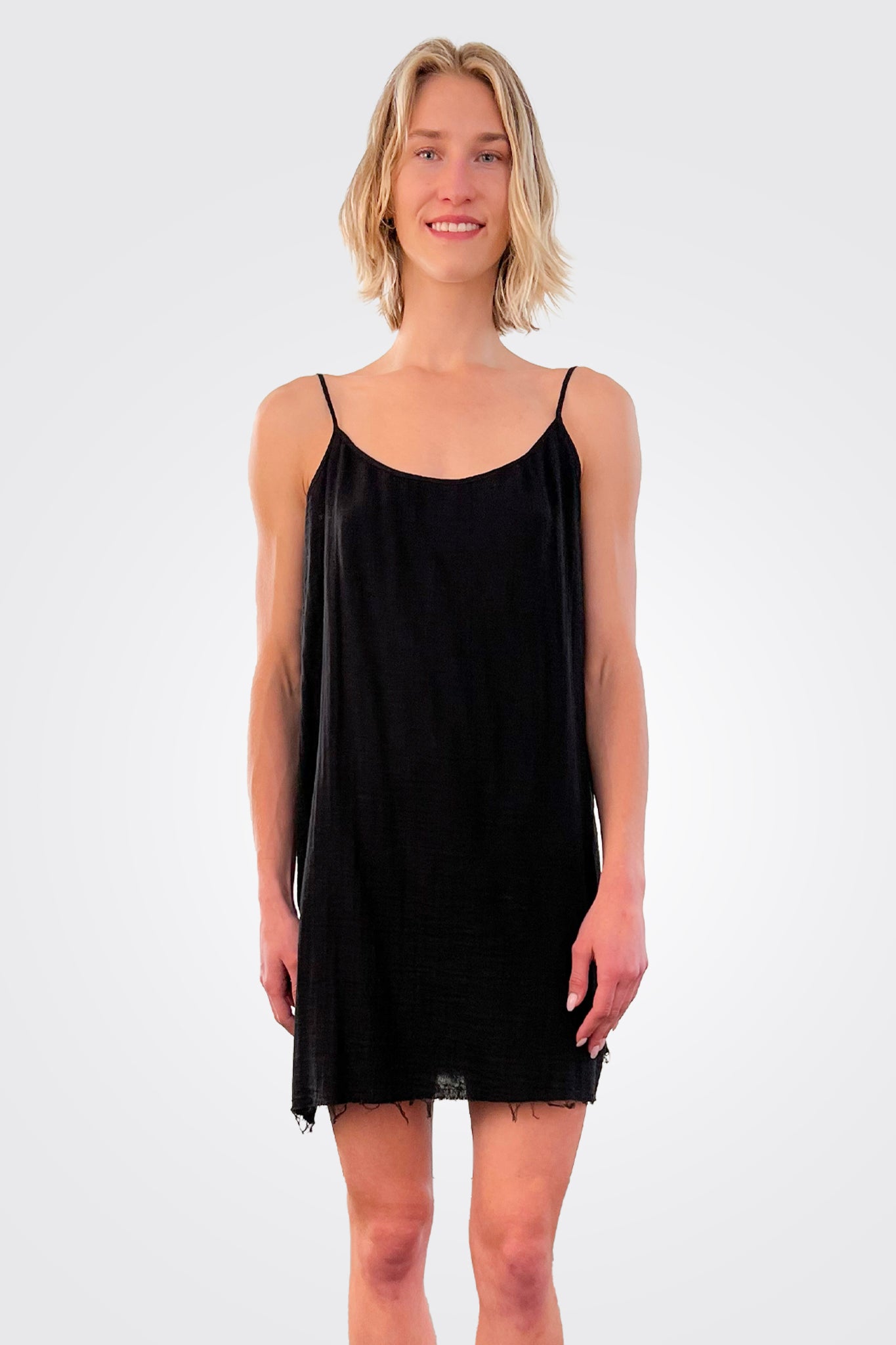 Back Synch Mini Dress - Black by Stark X — alternate view