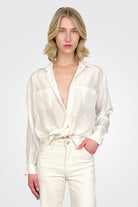 Double Pocket Shirt - Frangipani by Forte Forte — view 3