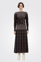 Striped Vertically Sweater - Black by Sita Murt — alternate view