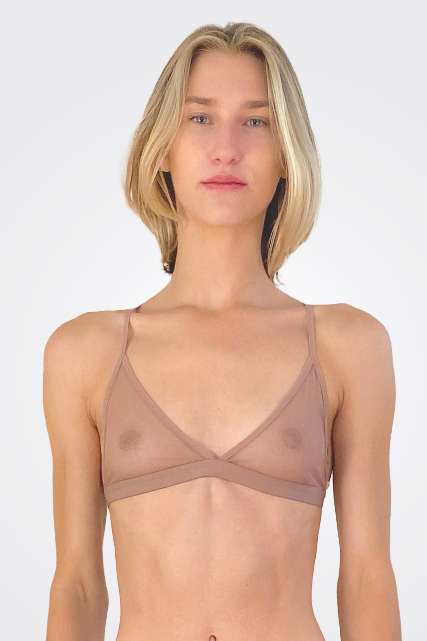 Odelyn Triangle Bra - Fig by Skin | 25 South Boutiques