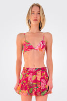 Chloe Bralette - Fuchsia Pink by Rococo Sand — view 3