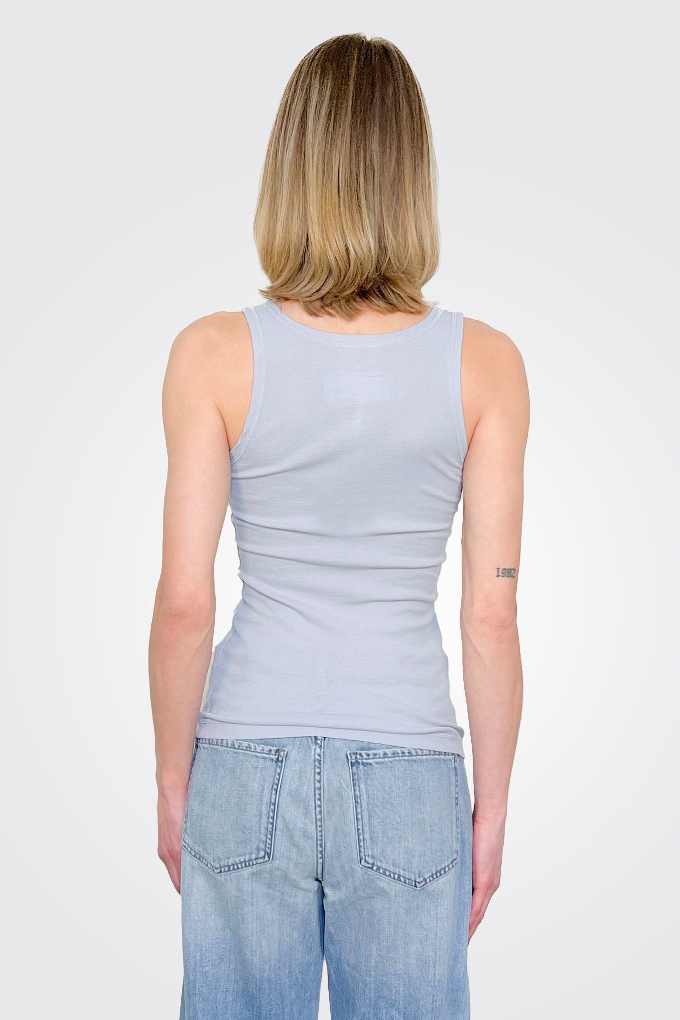 Cotton Tank - Sky by Private 0204 — view 3