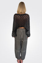 Relaxed Fit Trousers - Anthracite by Sanctamuerte — view 3