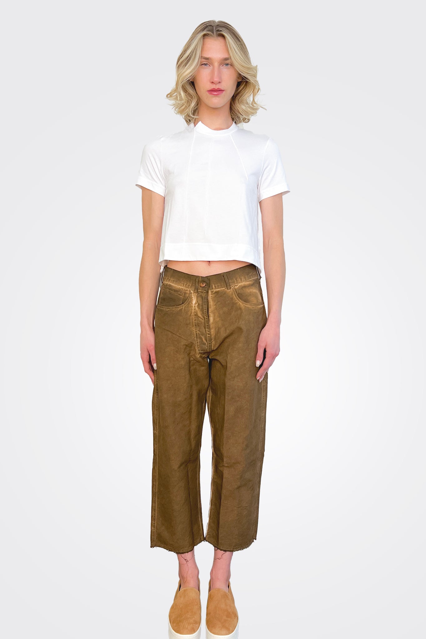 Denim Trousers - Bark by Serie Numerica — alternate view