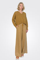 Aliterru Linen Pant - Sand by Momonì | 25 South Boutiques
