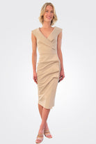 Fiynorc Stretch Jersey Dress - Sand by Chiara Boni | 25 South Boutiques