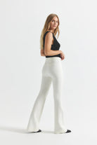 Crosby Flare Trousers - Soft White by Derek Lam — view 4