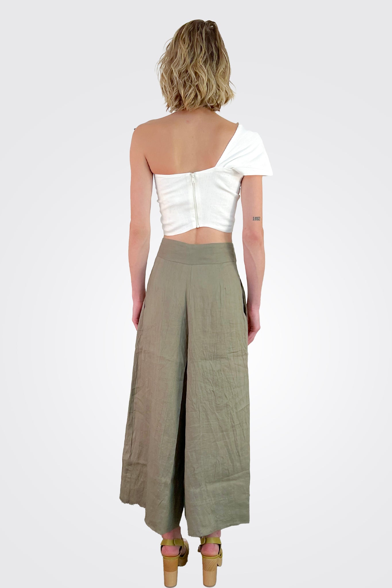 Linen Pant - Vineyard by Just Bee Queen — alternate view