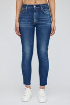 Sonyea Skinny High Rise Jean - Blue by Moussy | 25 South Boutiques