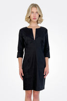 Sleeve Sheath Dress - Black by Sarah Pacini — alternate view