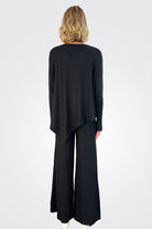 Wide Leg Pants - Black by Stark X — alternate view
