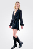 Stellar Tunic Dress - Black by Rococo Sand | 25 South Boutiques