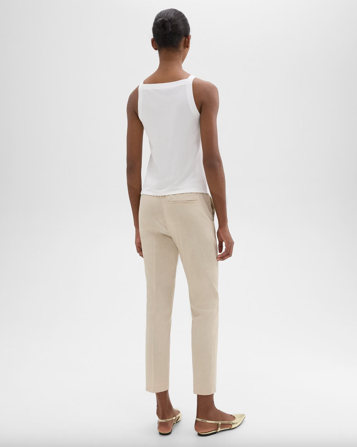 Treeca Pants - Straw by Theory — view 4