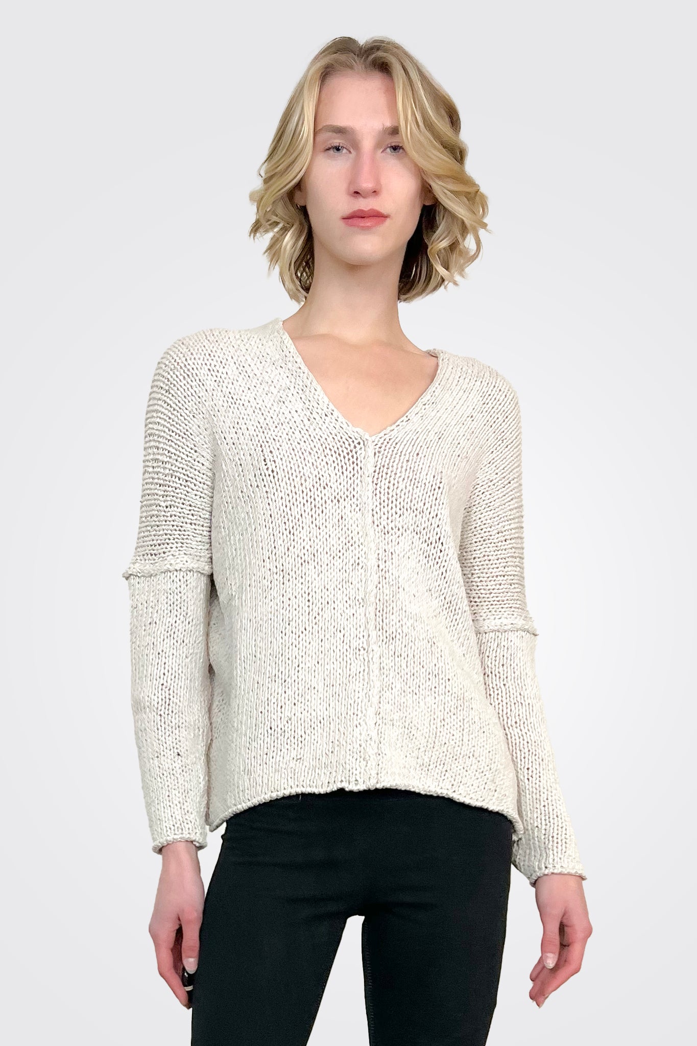 Chess Sweater - Chalk by Studio B3 | 25 South Boutiques