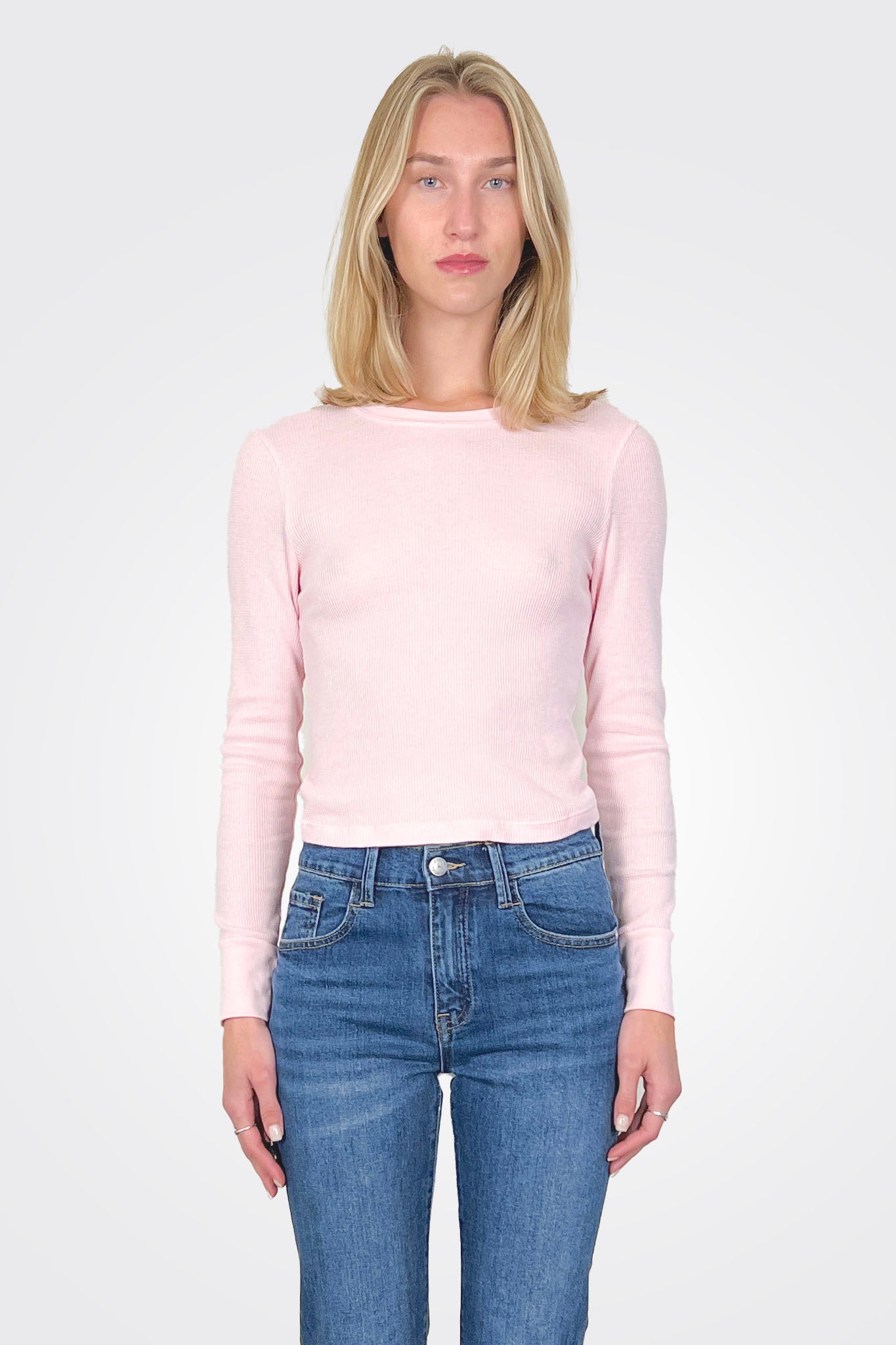 Palmer Crop Crew Tee - Sugar by Michael Stars | 25 South Boutiques