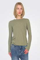 Long Sleeve Crewneck - Fern by Sundry | 25 South Boutiques
