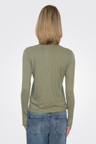 Long Sleeve Crewneck - Fern by Sundry — alternate view