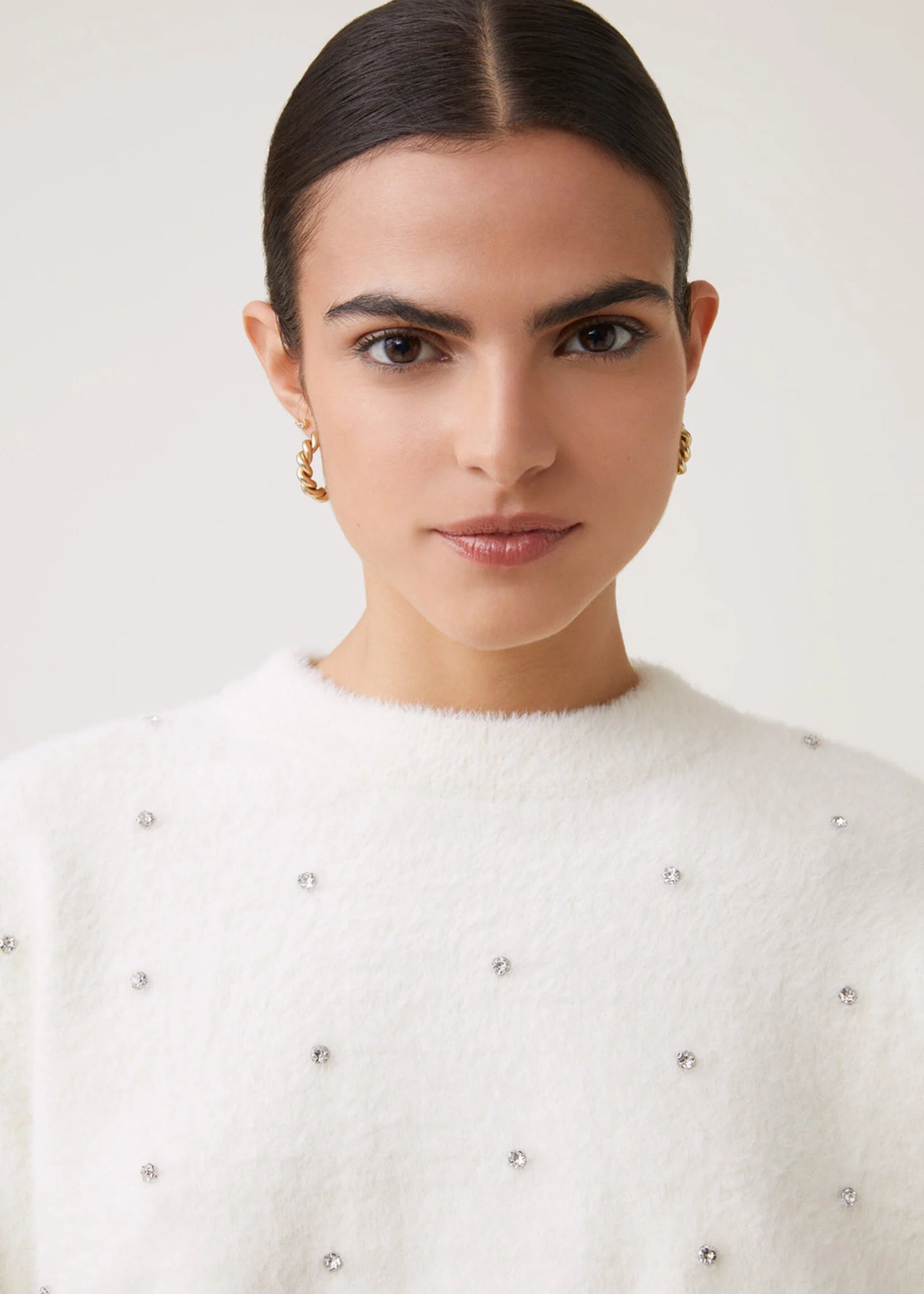 Pailla Sweater - Off White by Suncoo — view 3