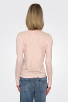 Long Sleeve Crewneck - Flush Pink by Sundry — alternate view